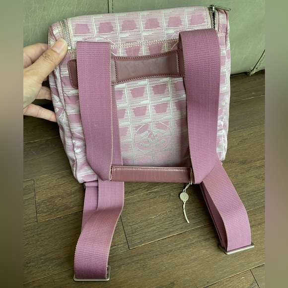 Chanel Vintage Convertible Canvas Backpack. - Picture 6 of 13